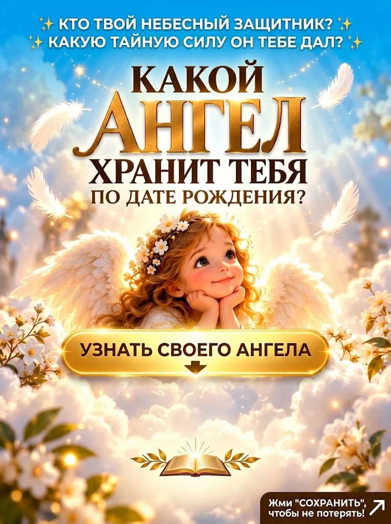 👼 КАКОЙ АНГЕЛ ХРАНИТ ТЕБЯ ПО ДАТЕ РОЖДЕНИЯ