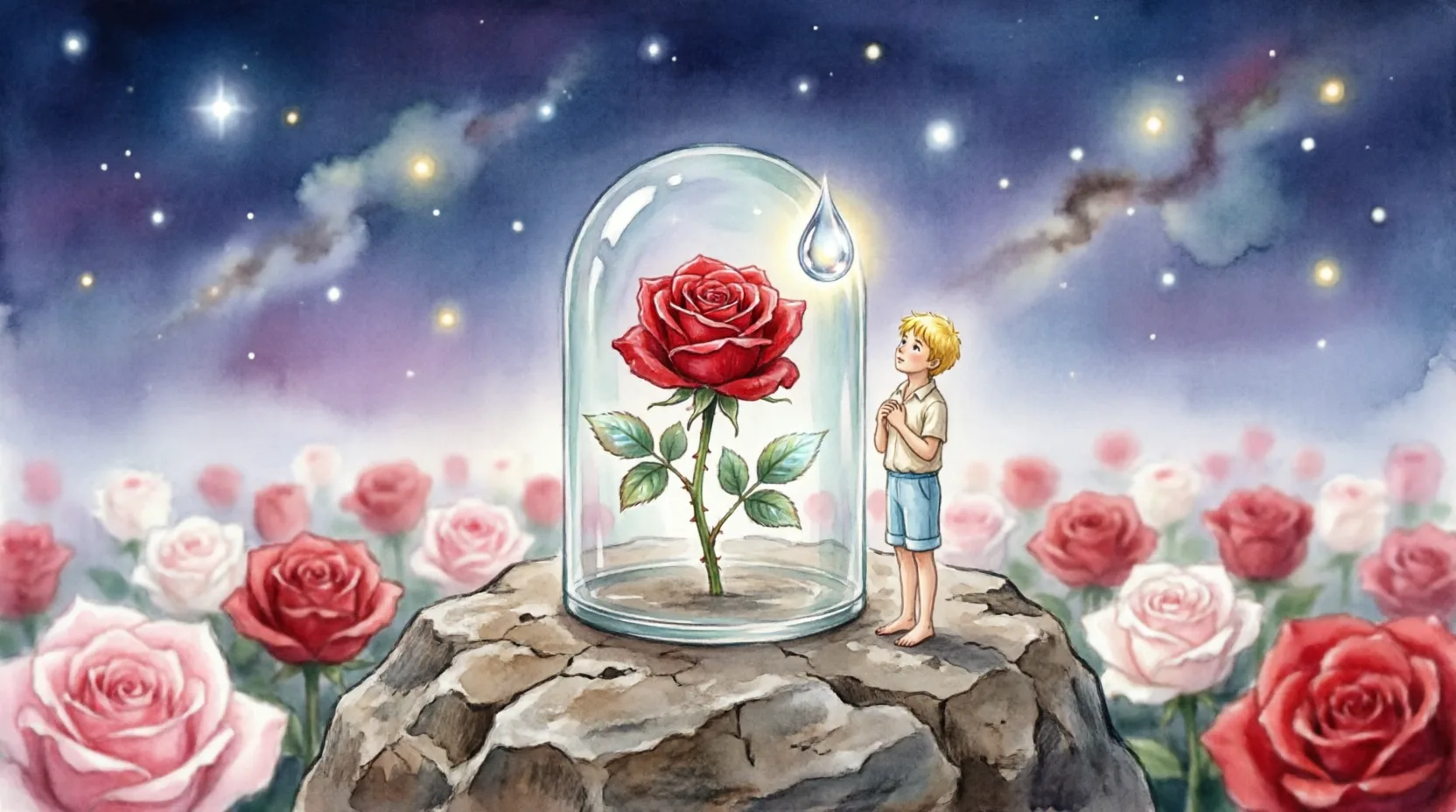 Книга «Маленький принц».