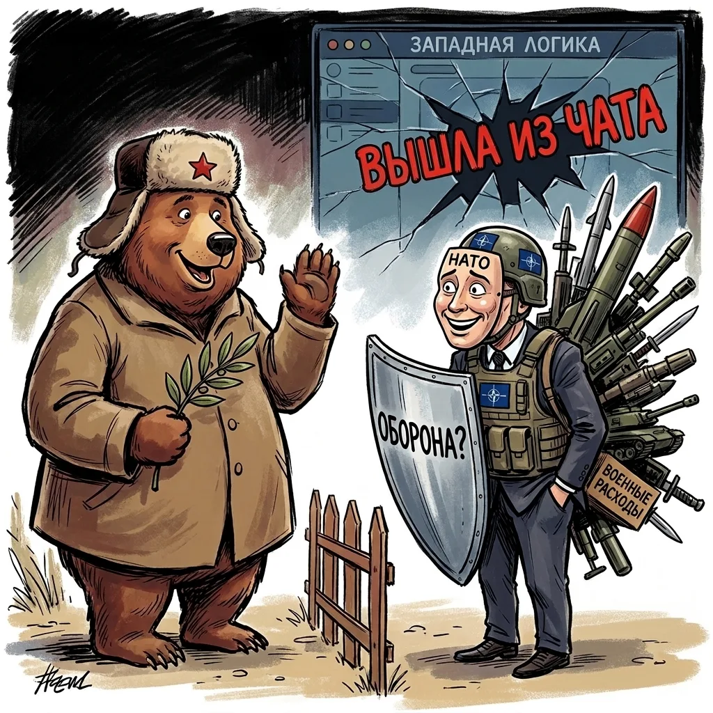 👁‍🗨 Логика западных стран окончательно вышла из чата. Генсек НАТО Рютте заявил, что "...