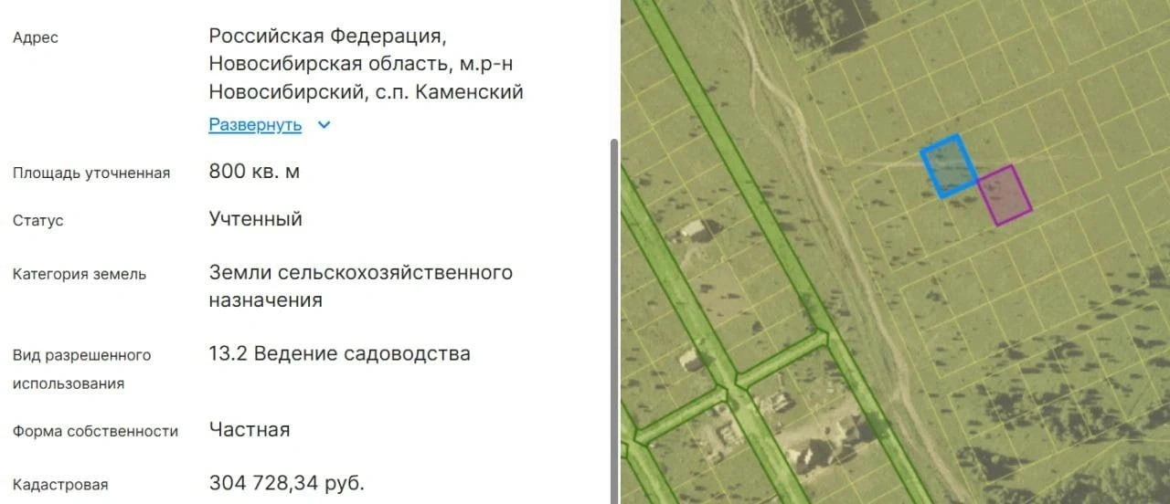 Ошибка в НСПД: в Новосибирской области для сверки границ земельных участков загрузили к...