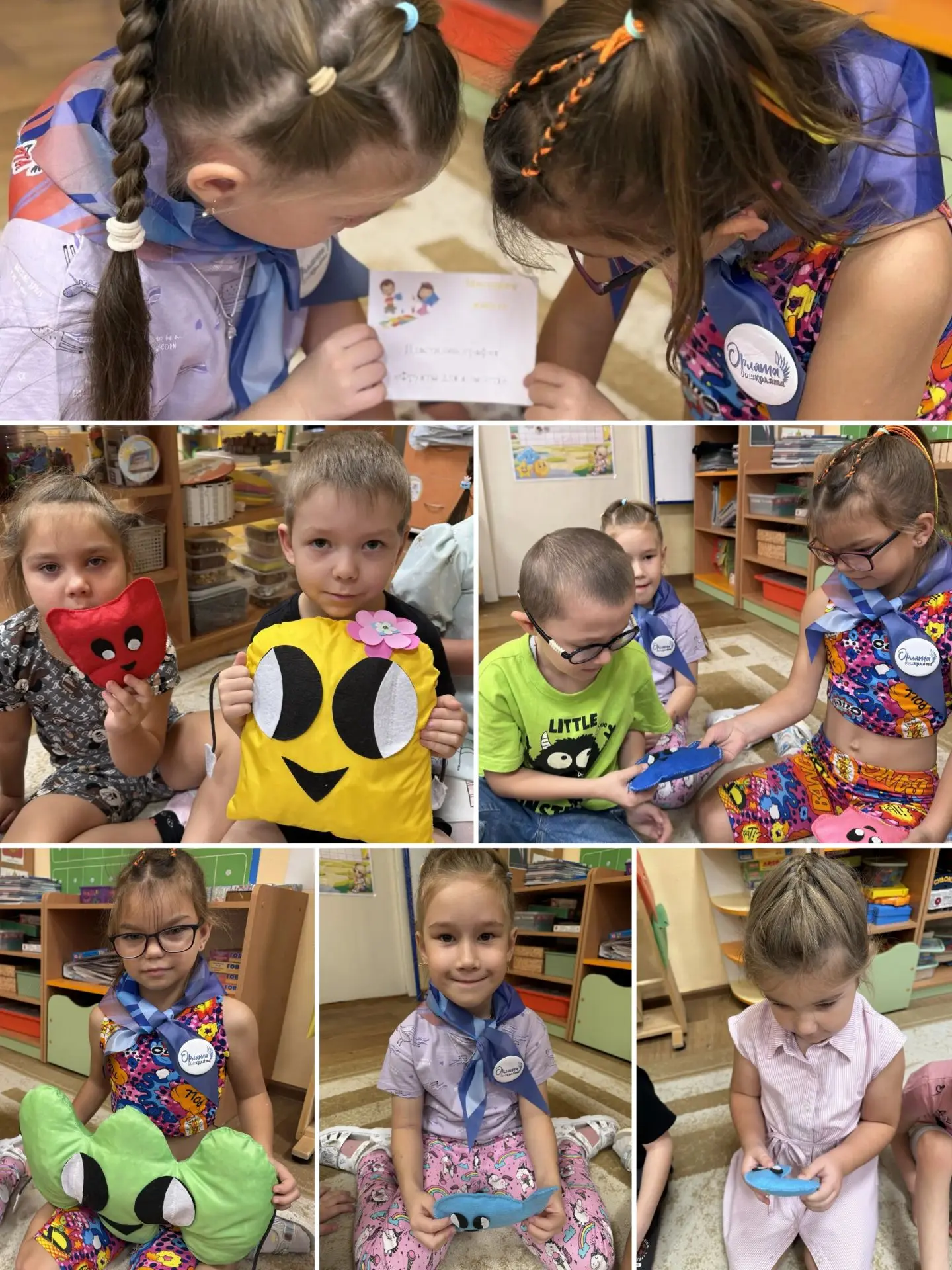 🧸 Наши Орлята познакомились с персонажами «Добрых игр»
