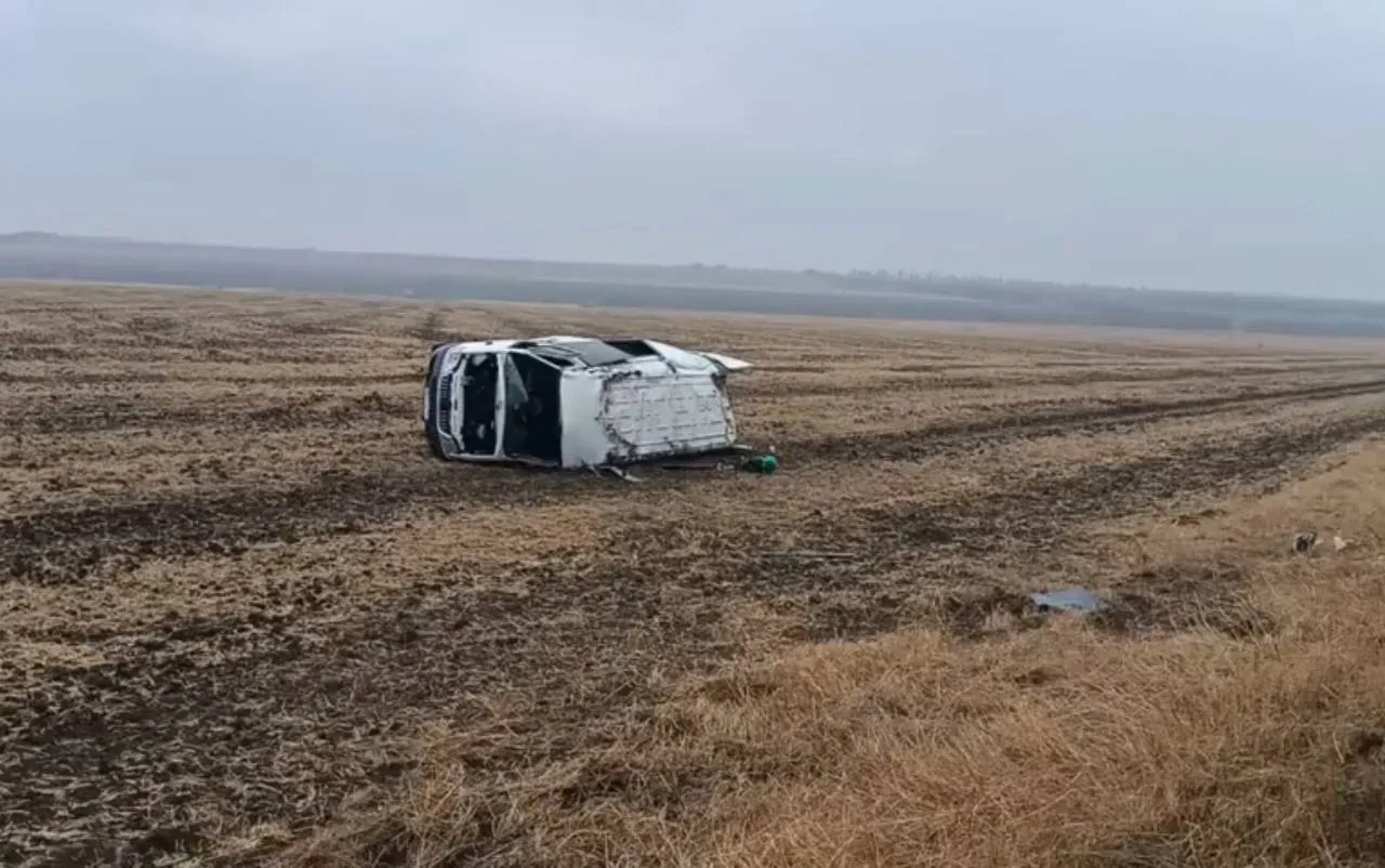 ❗️ Пять человек пострадали в жестком ДТП с фургоном в Матвеево-Курганском районе