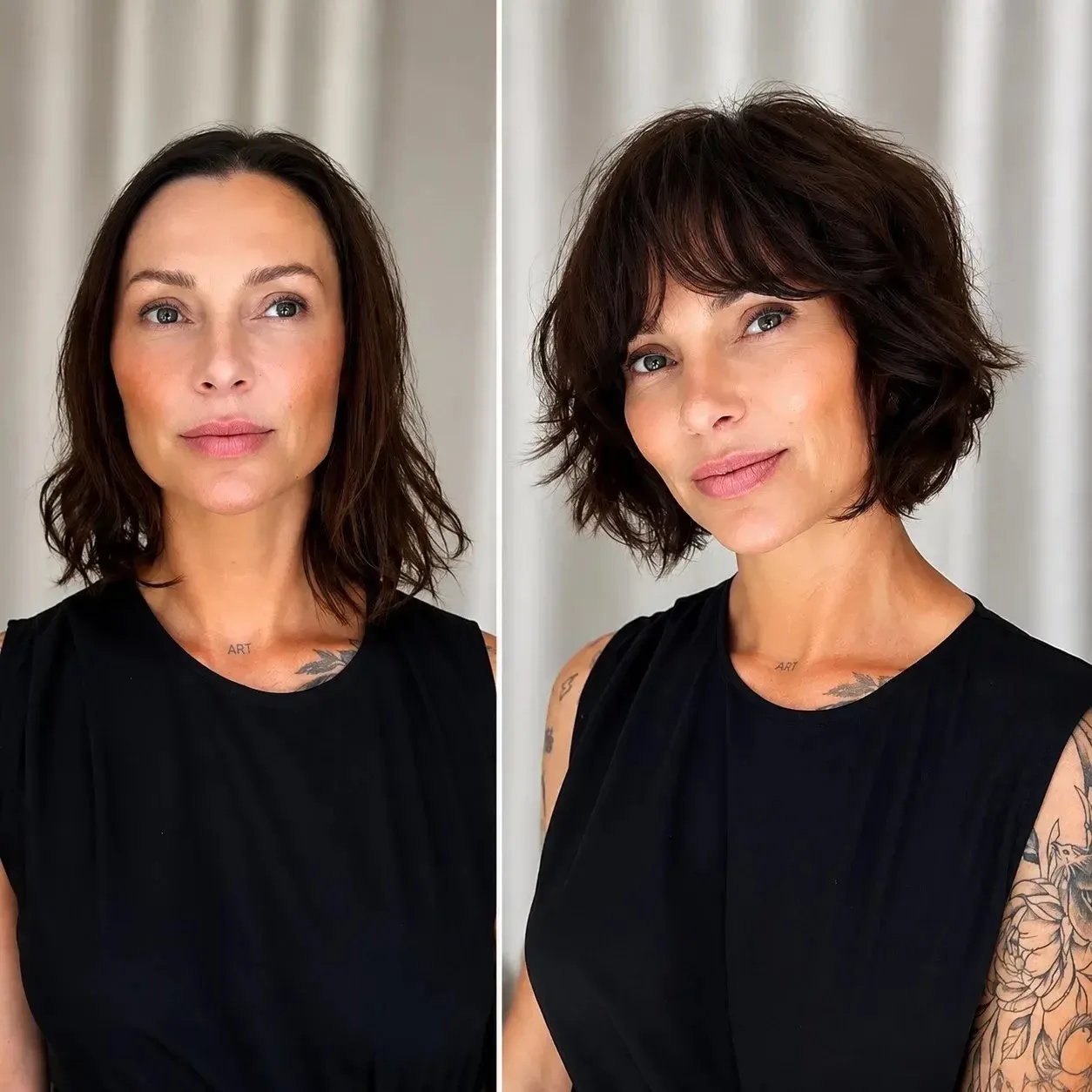 💇‍♀️Рубрика ДО/ПОСЛЕ голосуем девочки