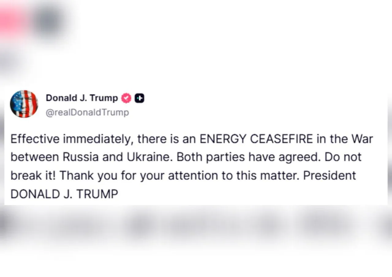 🇷🇺🇺🇸🇺🇦 Трамп заявил, что между Россией и Украиной начало действовать «энергетичес...