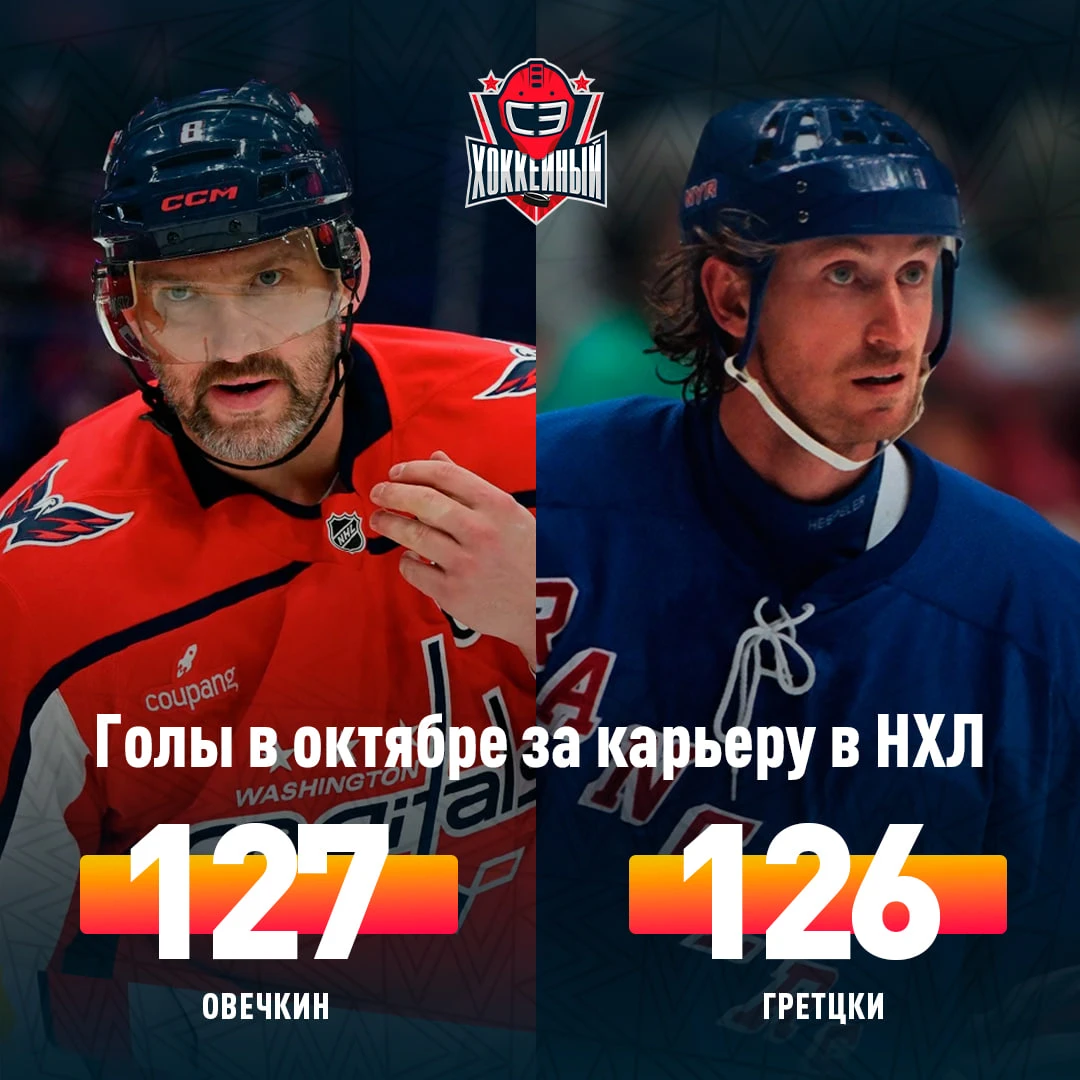 У Гретцки снова минус один рекорд. Ови вернулся к работе 😎