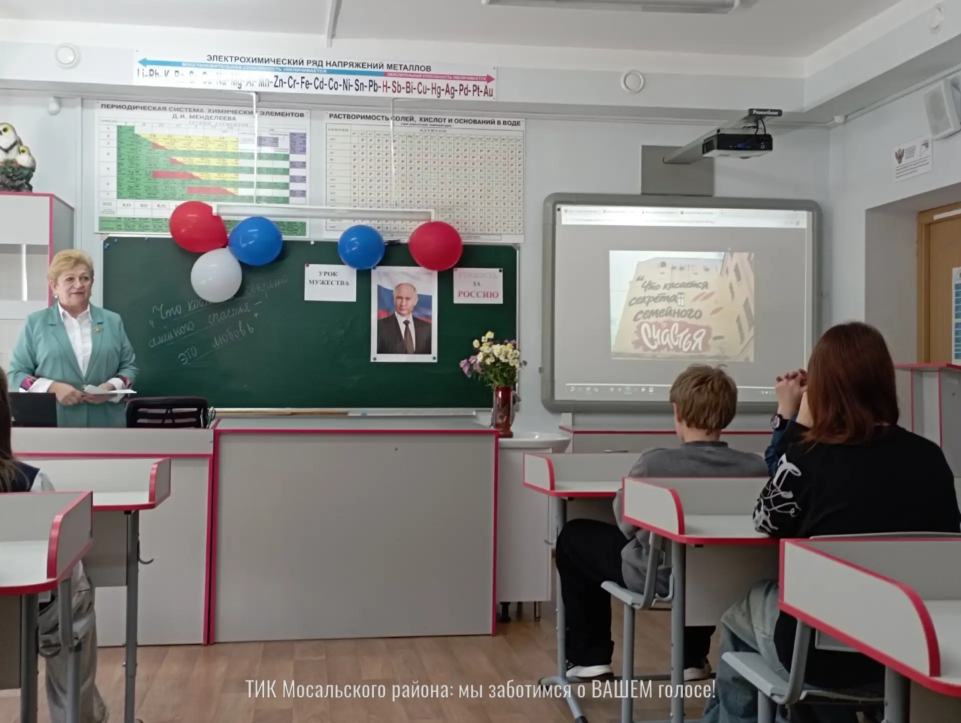 🇷🇺 Воспитываем будущих избирателей: «Разговоры о важном» в школах Мосальска