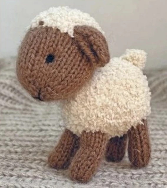 Овечка спицами 🐑