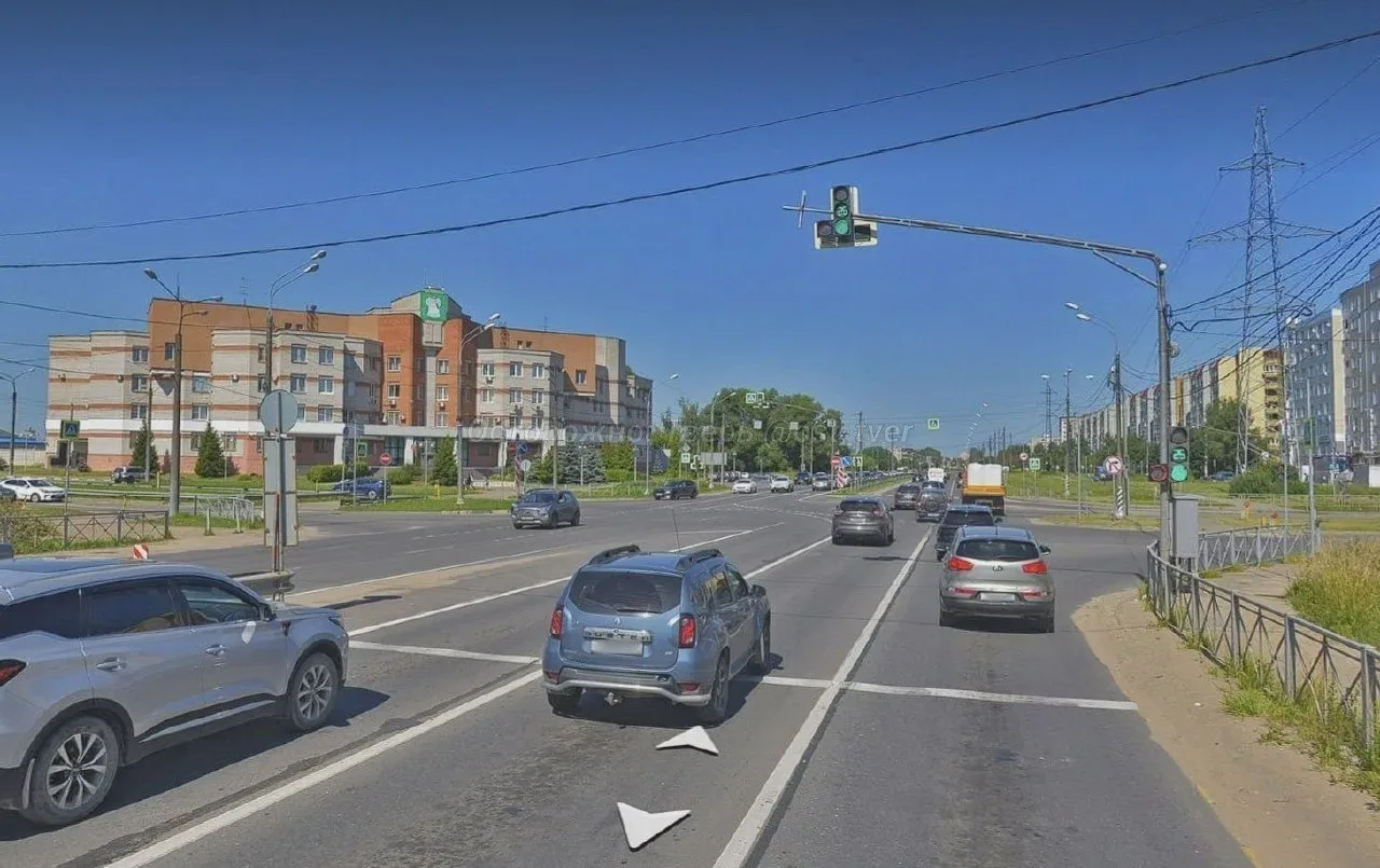 Новая камера на перекрёстке в Твери