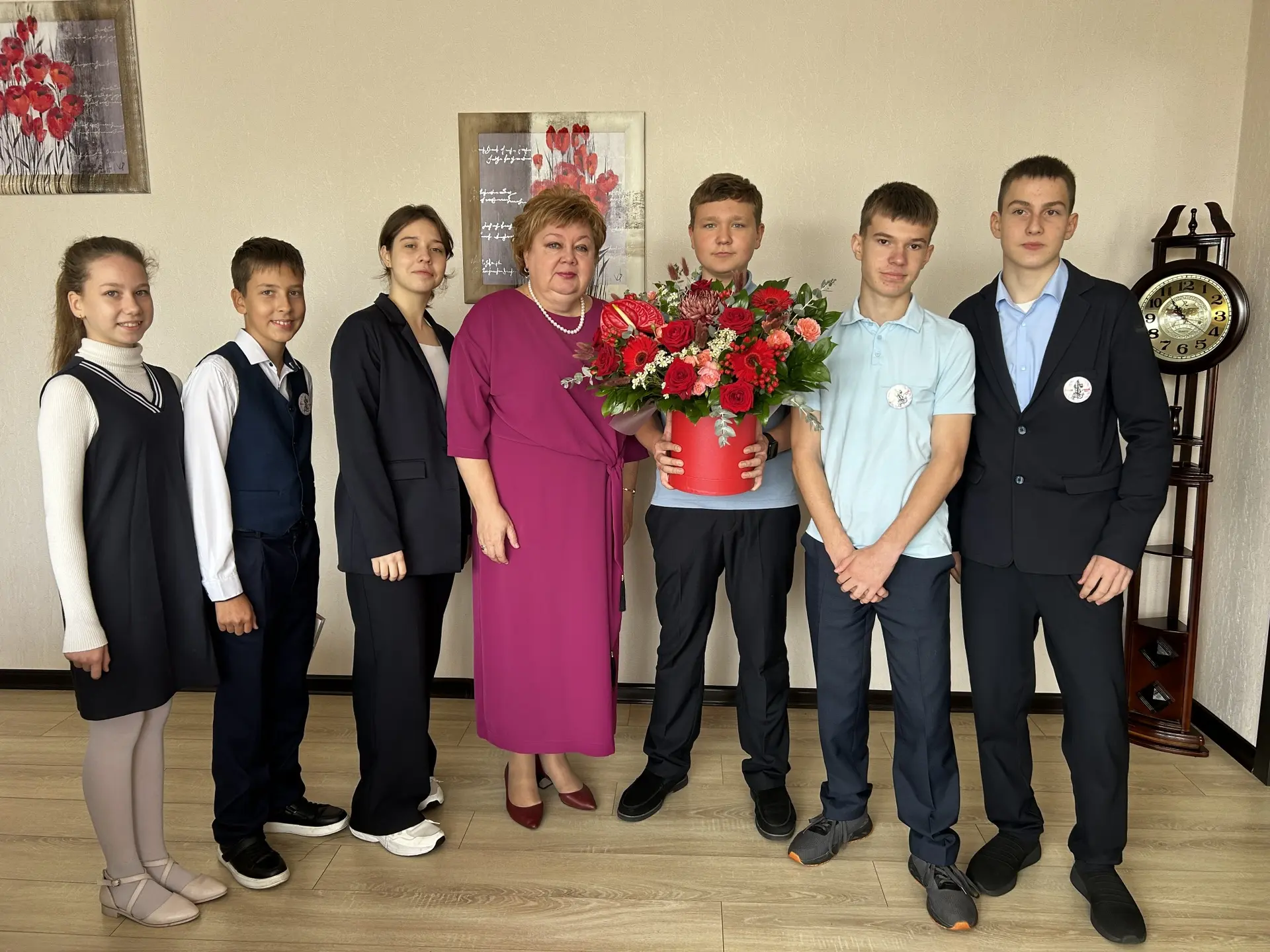 💐От имени всех педагогов и учащихся лицея №21 поздравляем с Днем рождения  Почетного р...
