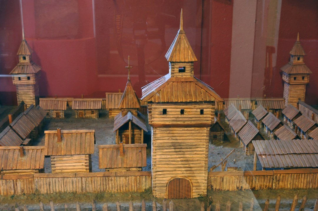 Абаканский острог. Макет.