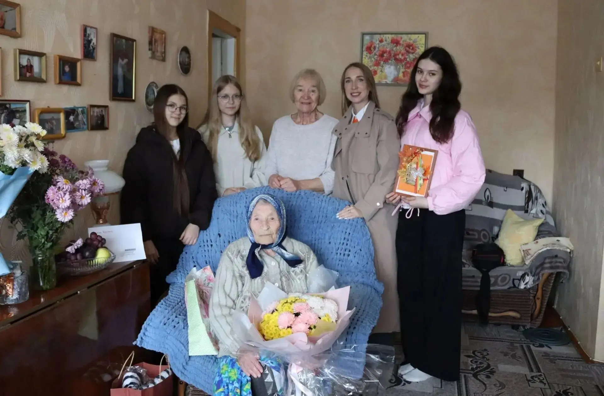 ⚡️Жительнице Алатыря Ефросинье Горбатовой исполнилось 100 лет