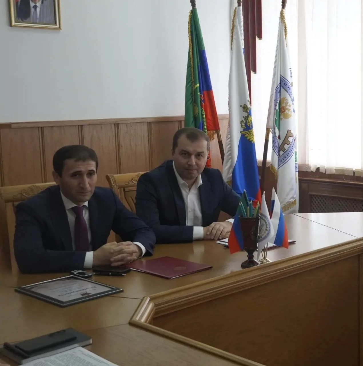 📑 Депутат НС РД, руководитель штаба ДО ВОО «Бессмертный полк России» Марат Алияров и р...