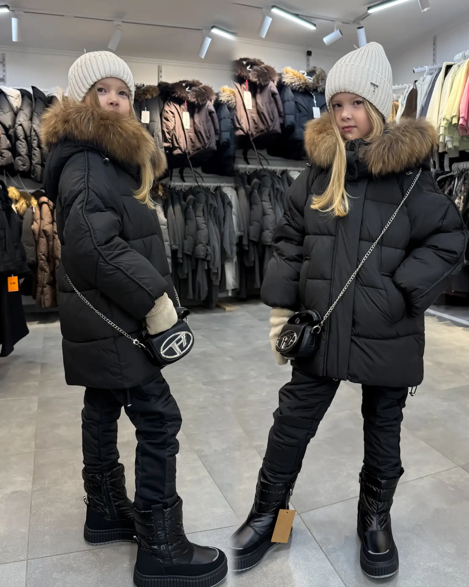 ❄️новая зимняя коллекция ❄️Куртка+ сумка