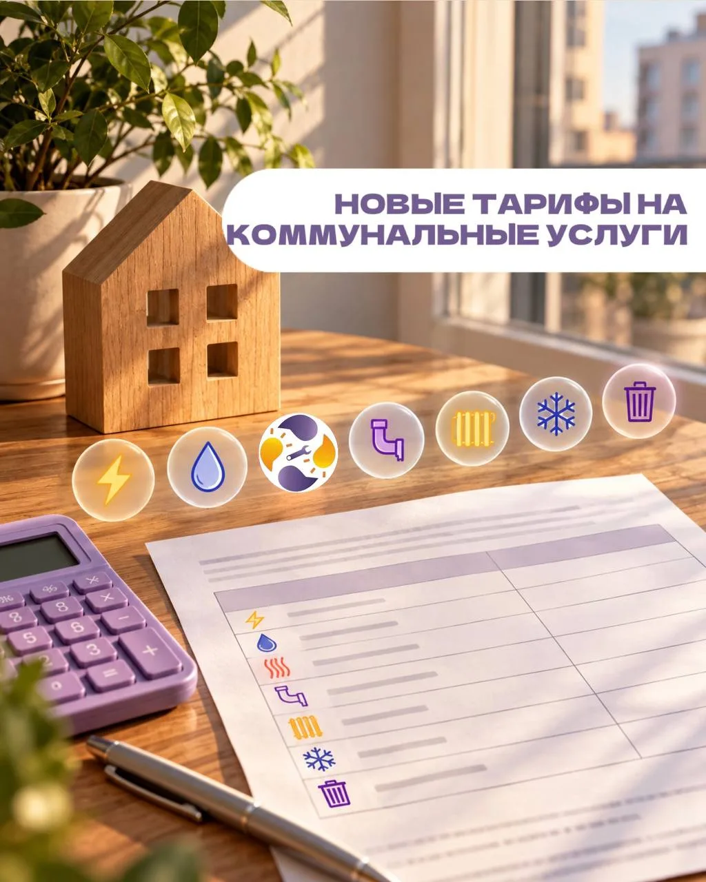 🏠 Новые тарифы на коммунальные услуги: что изменилось с 1 октября?
