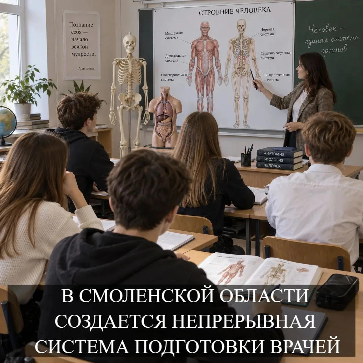 ✅ В Смоленской области запустили масштабный проект по открытию медицинских классов для ...