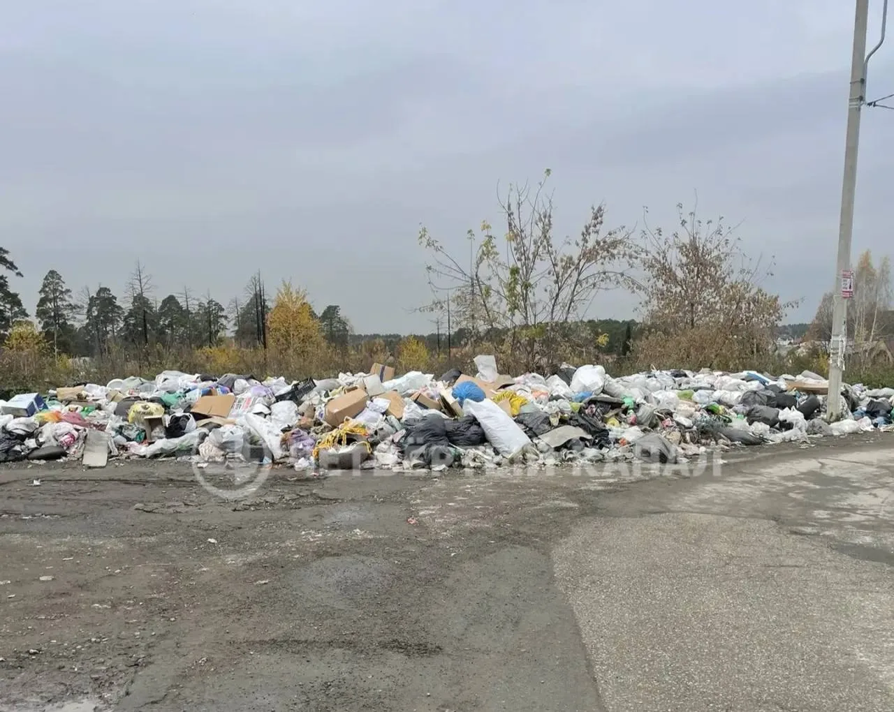 🤬 Горы мусора у домов в посёлке Исток