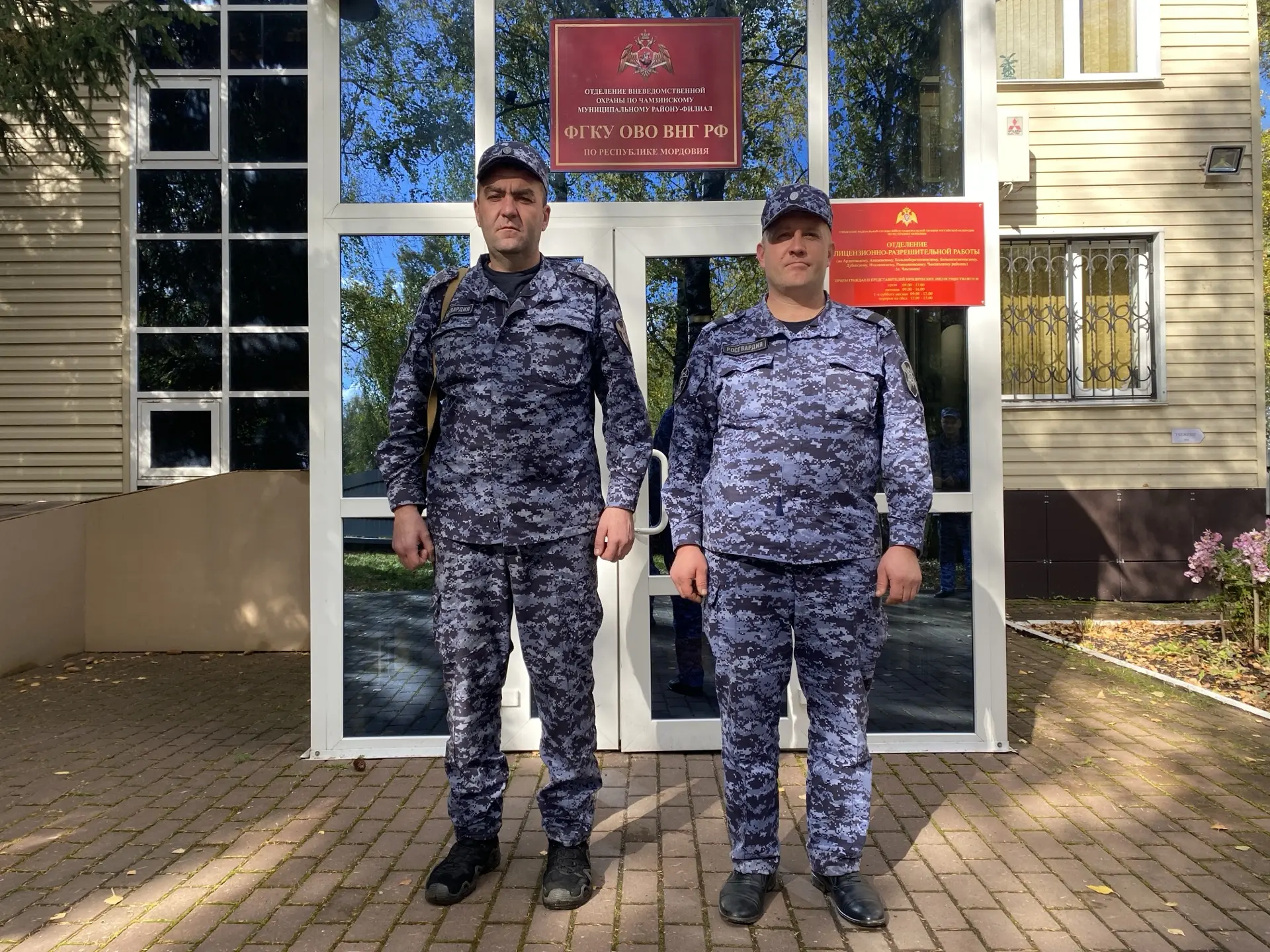 В Мордовии росгвардейцы оперативно задержали граждан, совершивших угон автомобиля