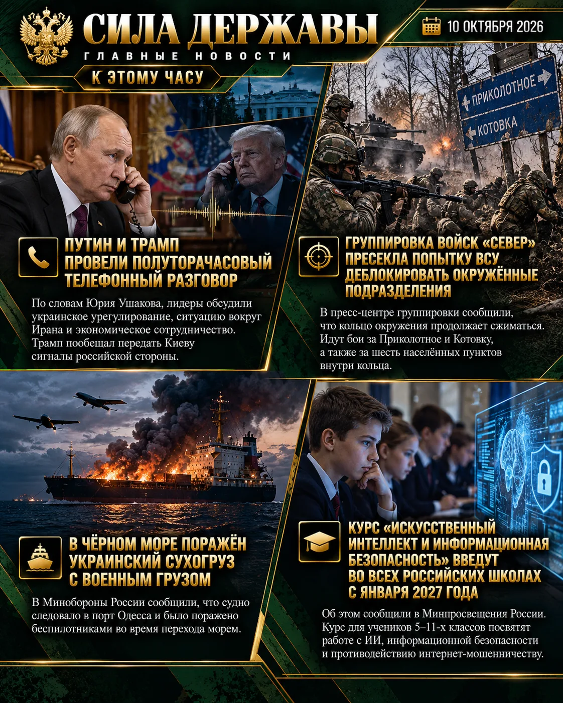 К этому часу: