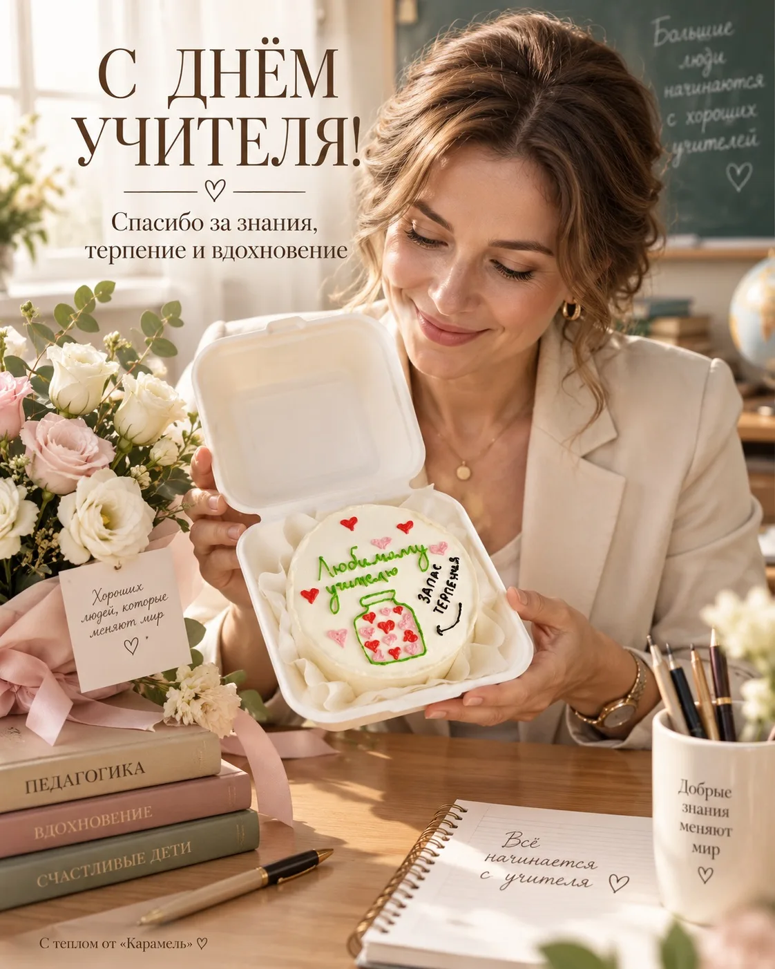 🍎 С Днём учителя! 📚✨