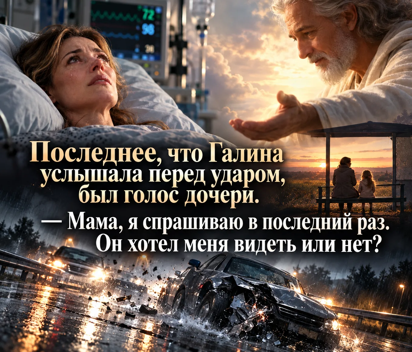 Последнее, что Галина услышала перед ударом, был голос дочери.