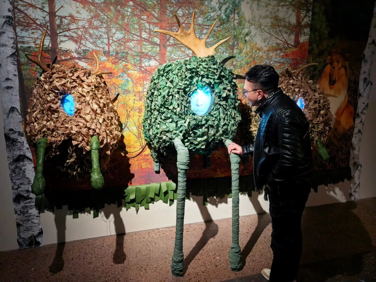 🎨 Немного необычного искусства на железнодорожном вокзале Иванова