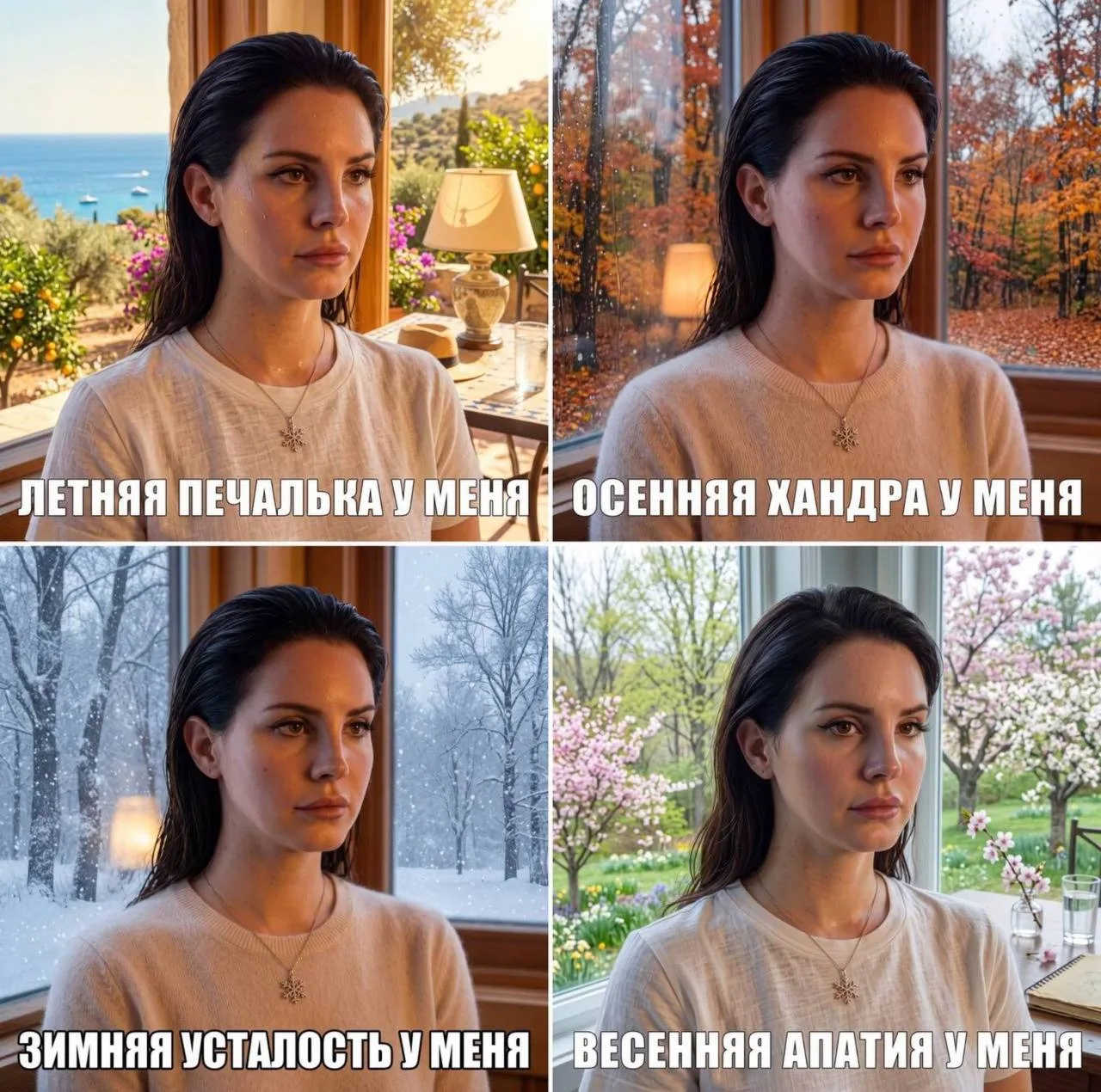 это я 365 дней в году оправдываю свое нежелание что-либо делать текущим временем года: