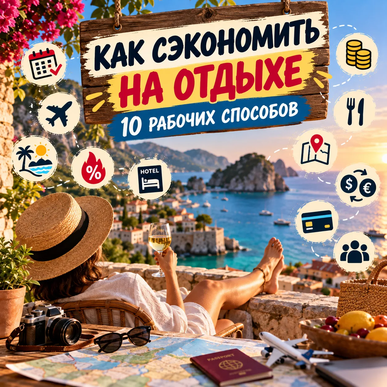 💰 Как сэкономить на отдыхе: 10 рабочих способов