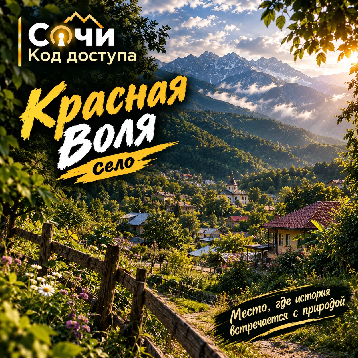 🌿 Красная Воля — село, которое когда-то называлось совсем иначе