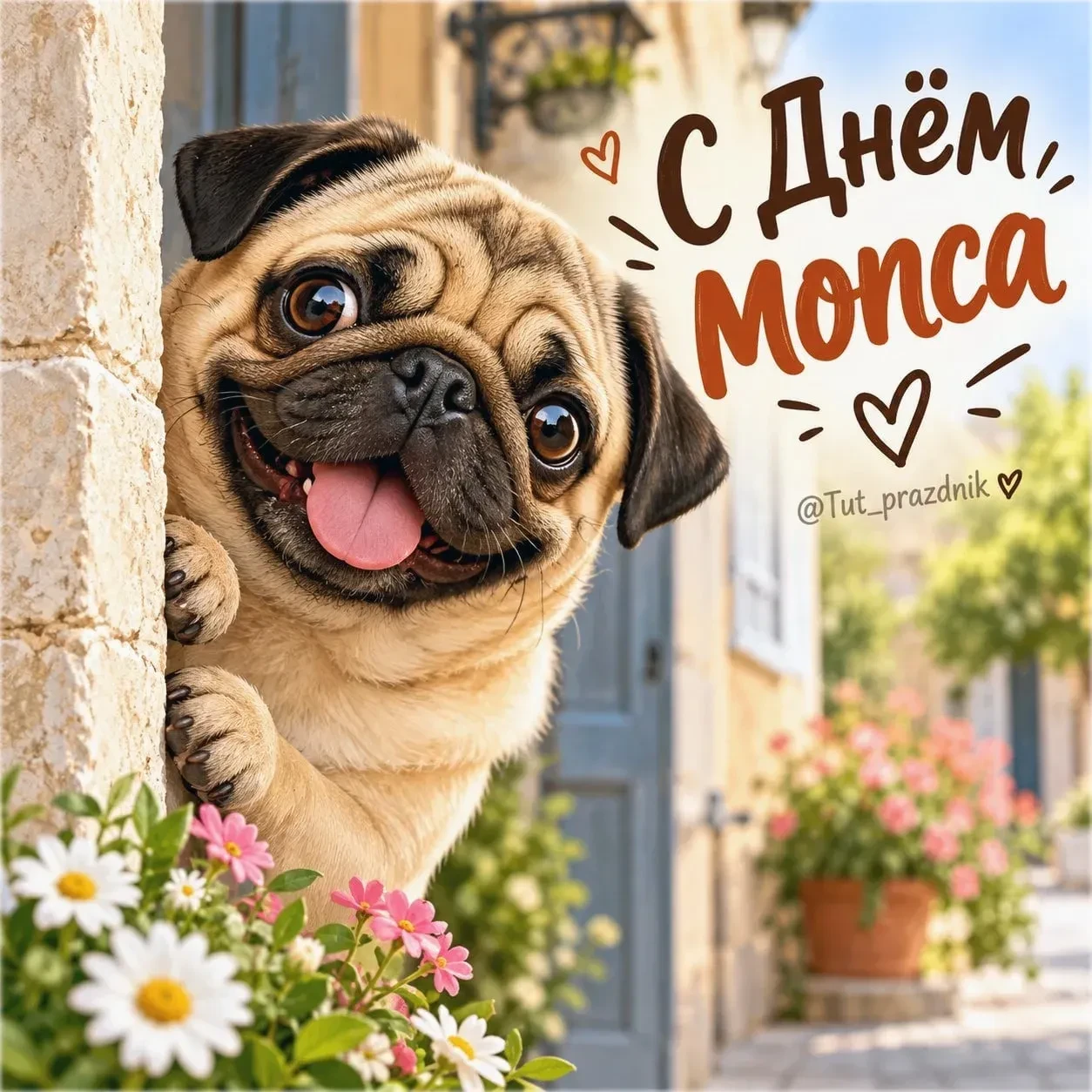 🐶 15 октября — День мопса