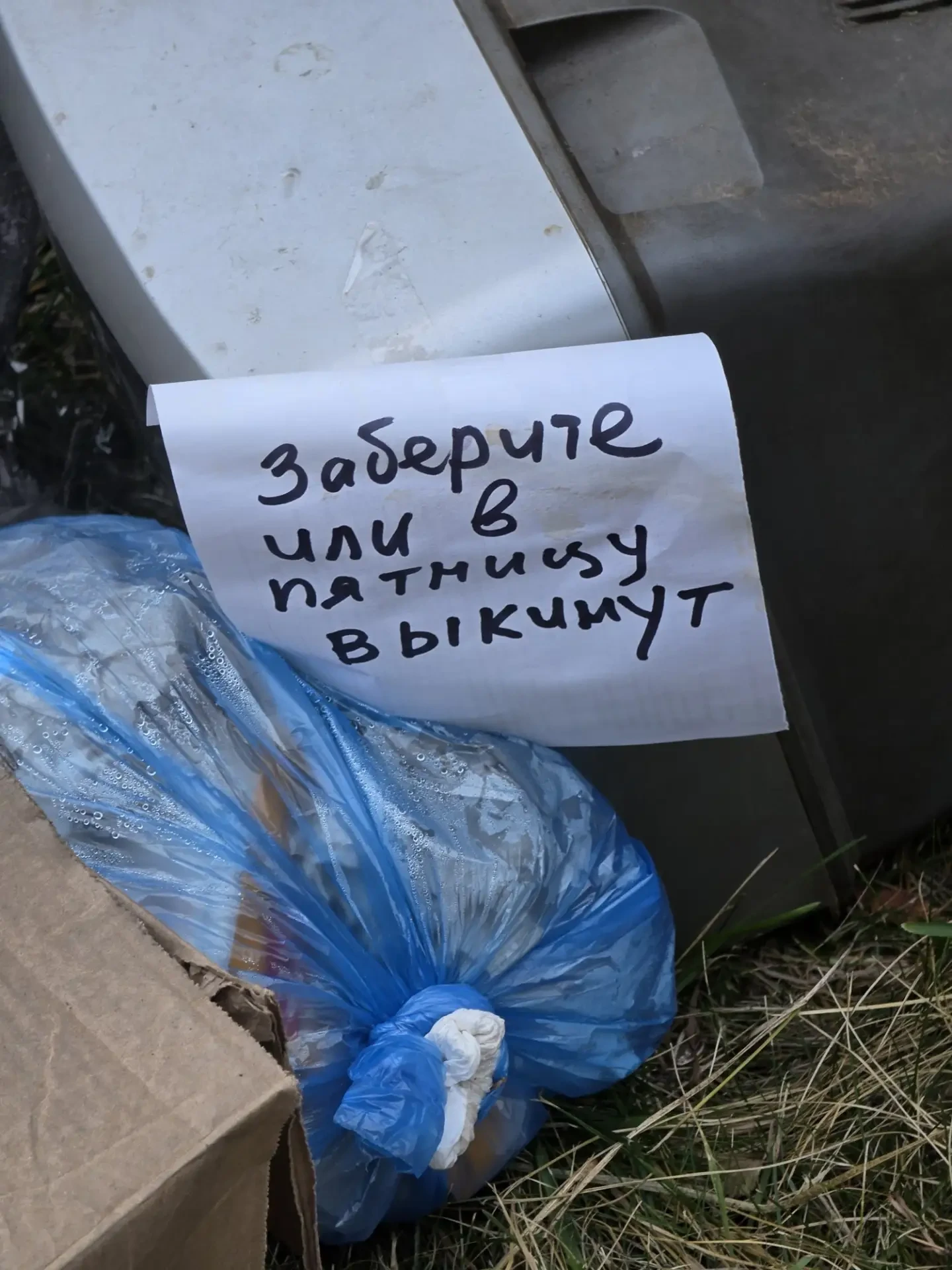 У канатной дороги в Бору выросла свалка