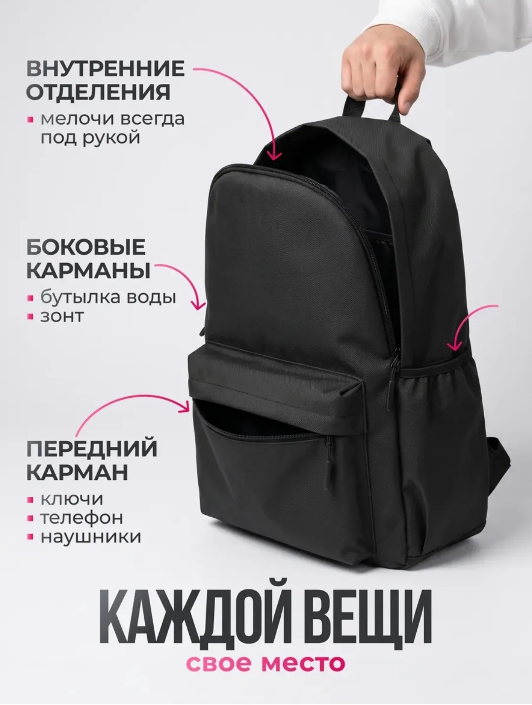 Рюкзак на каждый день 450 рублей