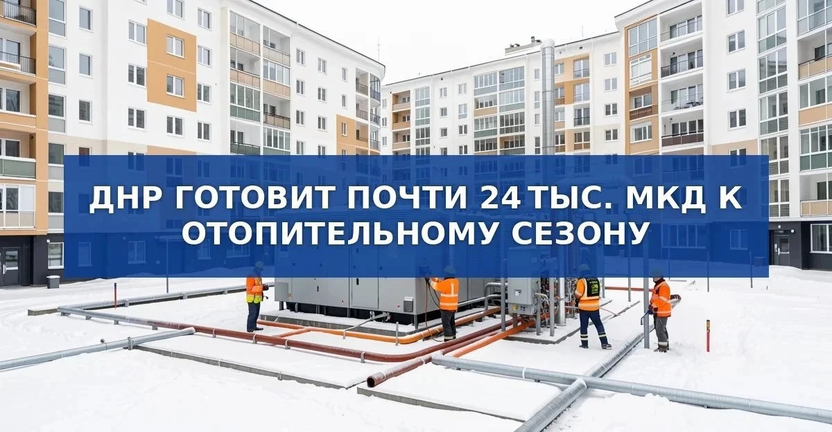 Отопительный сезон в ДНР: готовность объектов