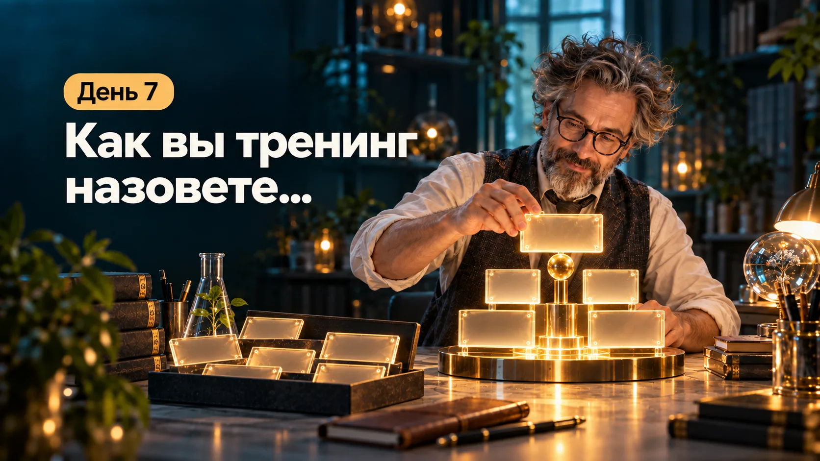 Завершающий день нашей Лаборатории - это поиск названия для вашей прекрасной программы.
