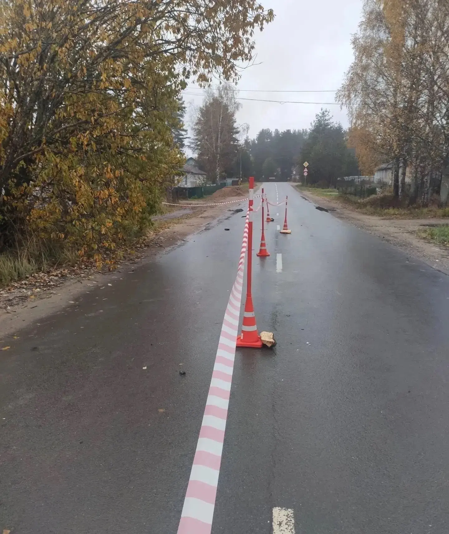❗Утром в Хвойной неустановленный водитель сбил двух пешеходов: один погиб