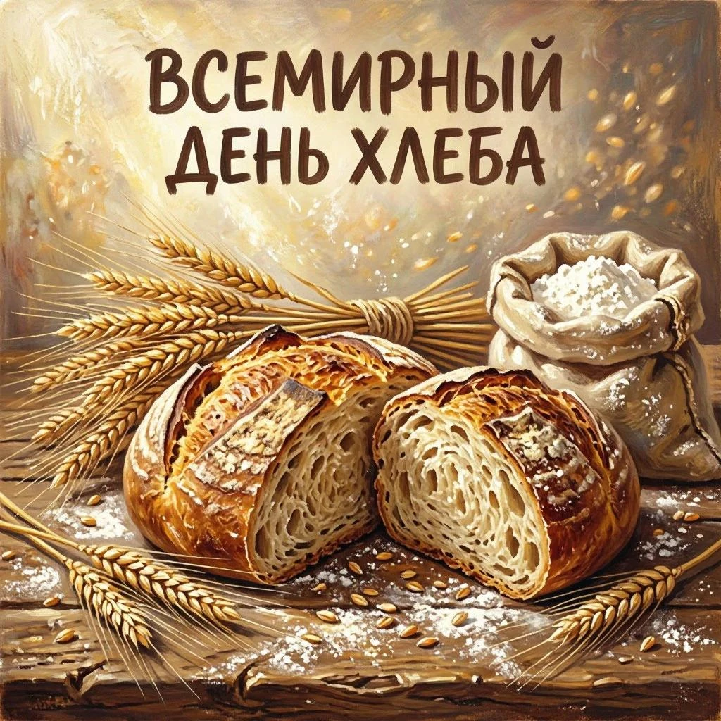 🍞 Всемирный день хлеба: «Хлеб - всему голова»!