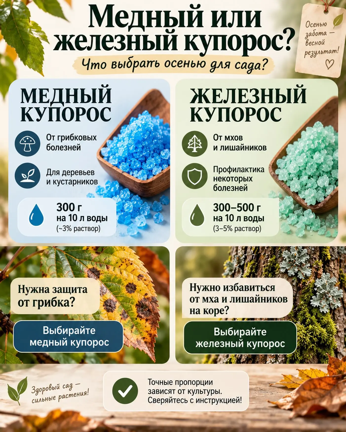 🛘Что выбрать осенью для сада?