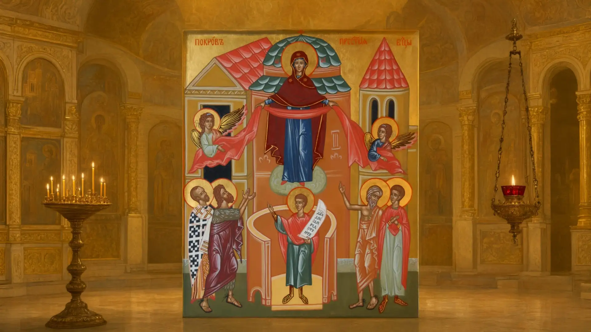 ⛪14 октября - Покров Пресвятой Владычицы нашей Богородицы и Приснодевы Марии