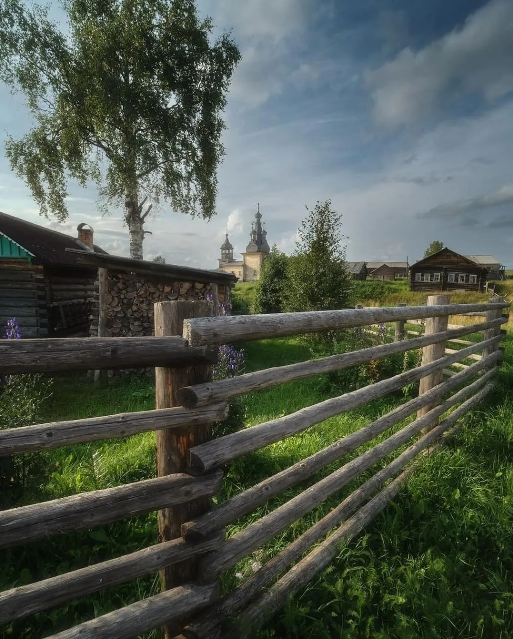 🌾Под горою деревушка.