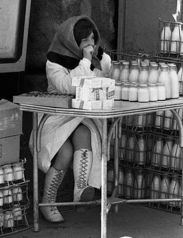 Молочница, 1970-е.