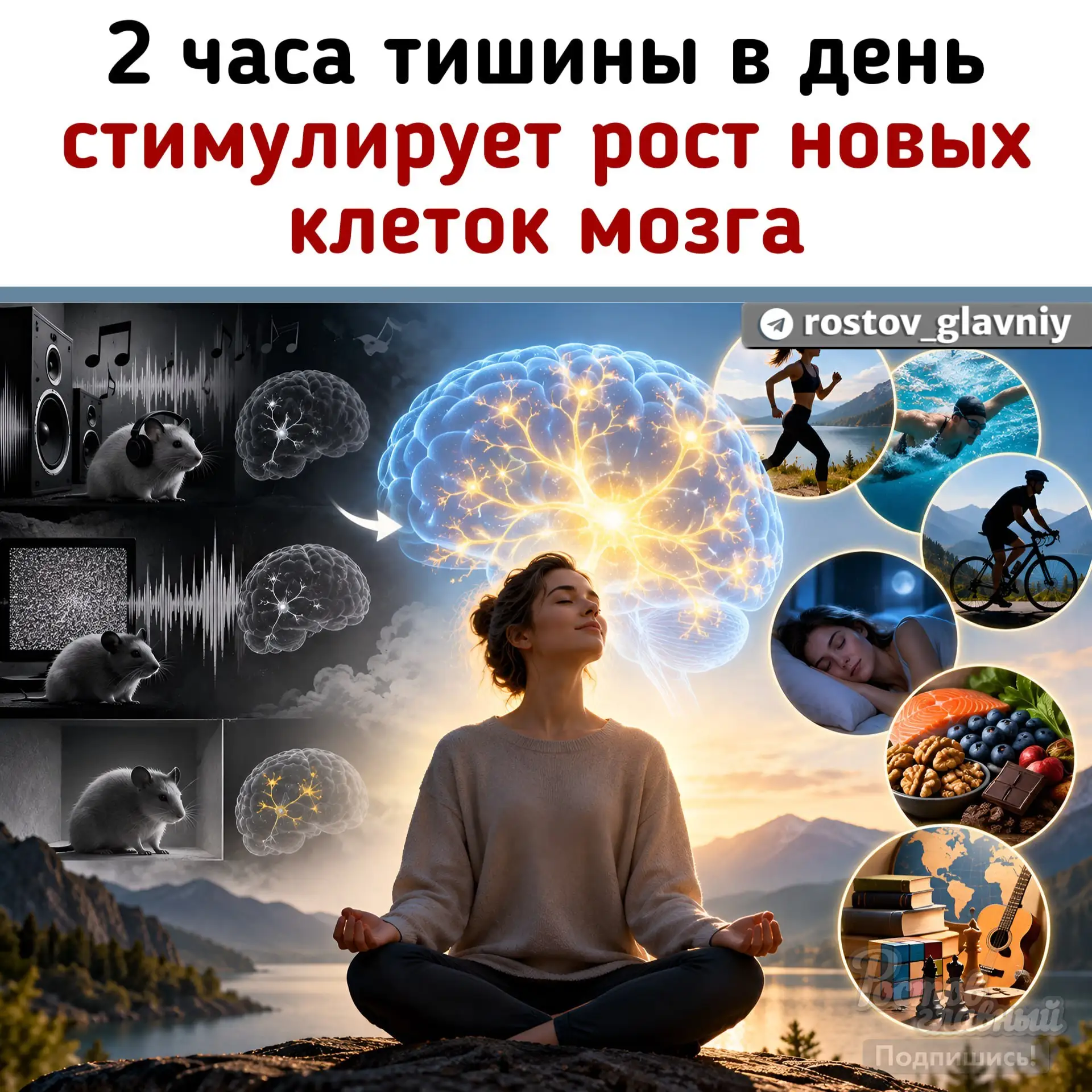 Тишина и новые нейроны