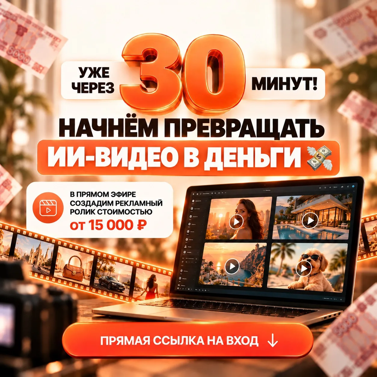 ✨ Через 30 минут случится магия!