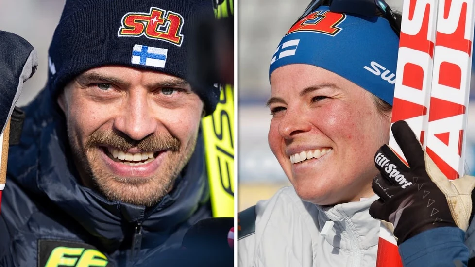 Завершившие выступления в финской сборной 🇫🇮 Пертту Хювяринен и 🇫🇮 Криста Пармакоск...