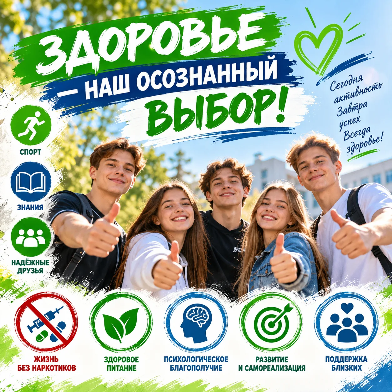 💚 ЗДОРОВЬЕ — НАШ ОСОЗНАННЫЙ ВЫБОР!