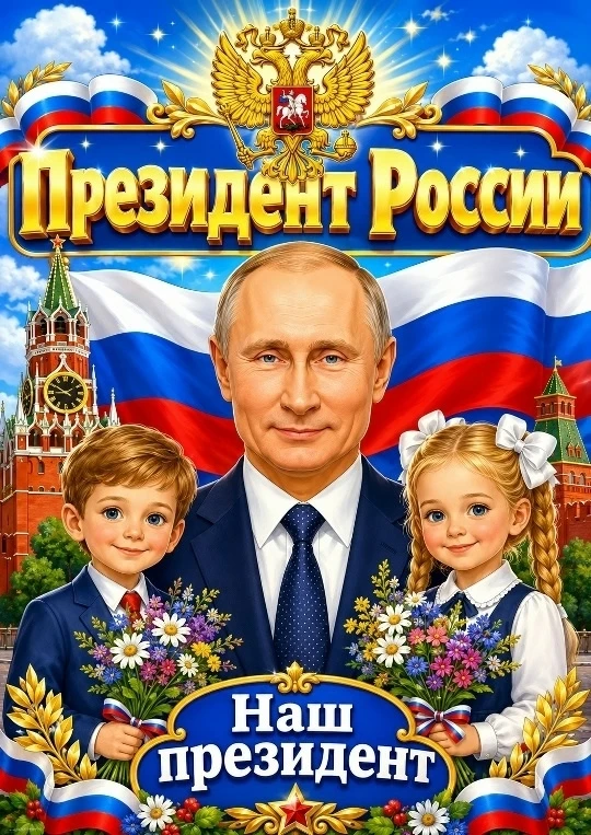 В день рождения президента 7 октября  Владимира Владимировича Путина, в старших и подго...