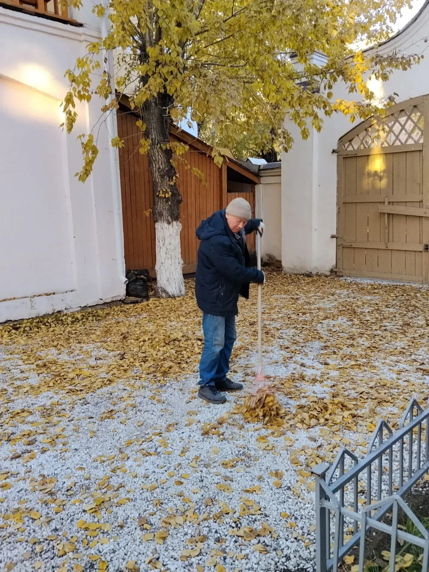 Субботник в Доме творчества: вместе — мы сила!