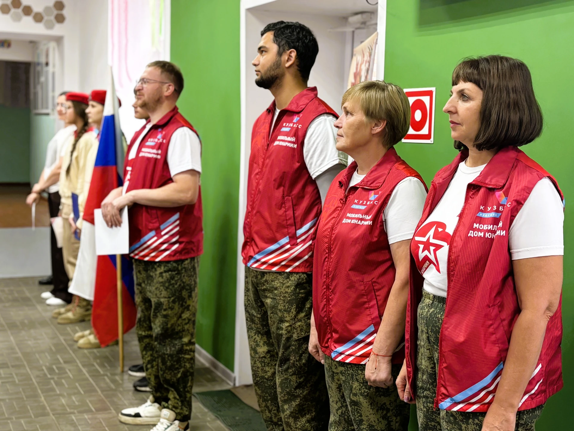 🤗 Школьники Тяжинского округа посетили локации Мобильного ДОМА ЮНАРМИИ