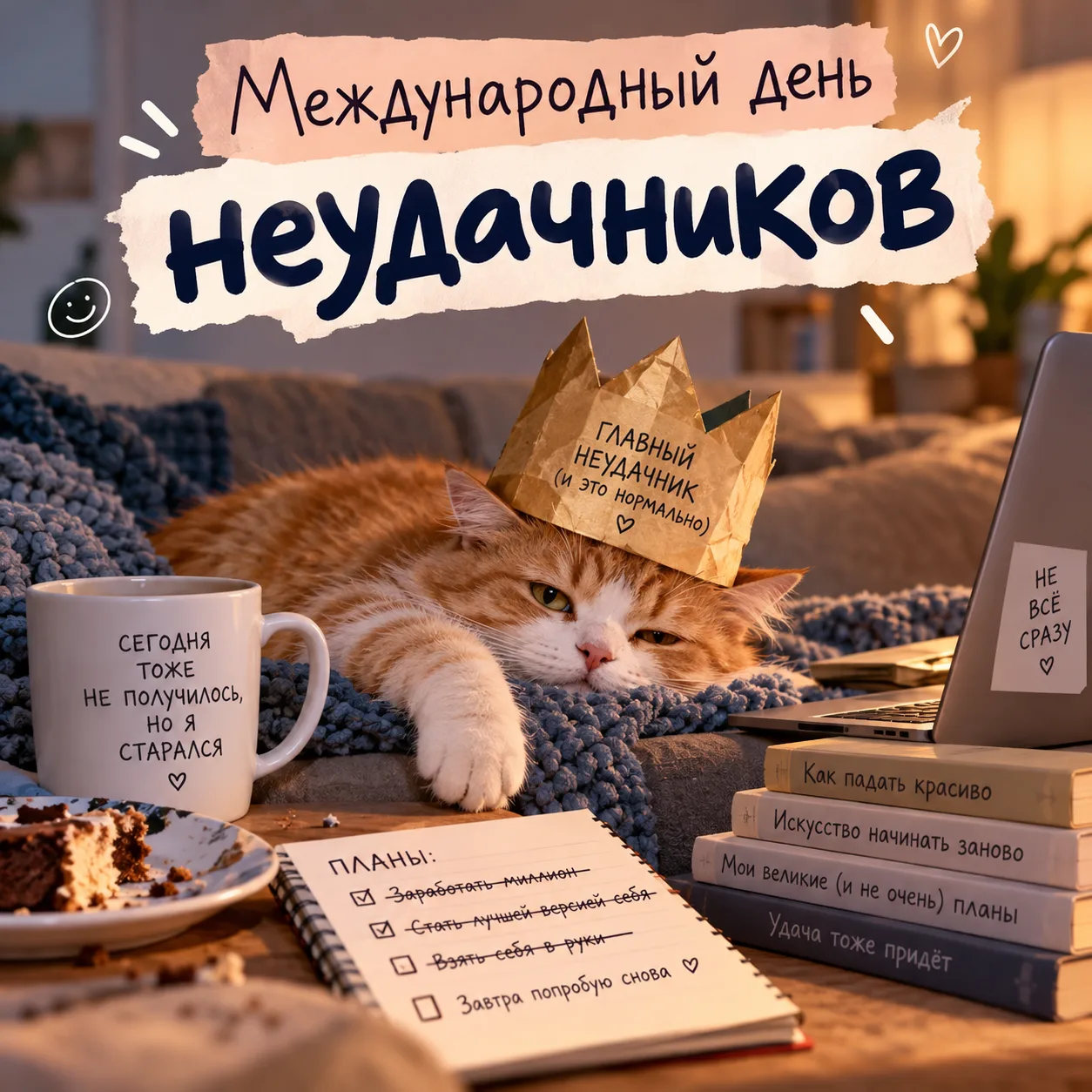 С Международным днём неудачников! 🍀