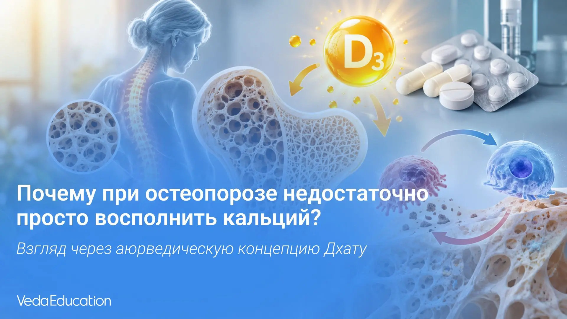 🔬 В клинической практике встречается непростая ситуация: пациент получает кальций, вит...