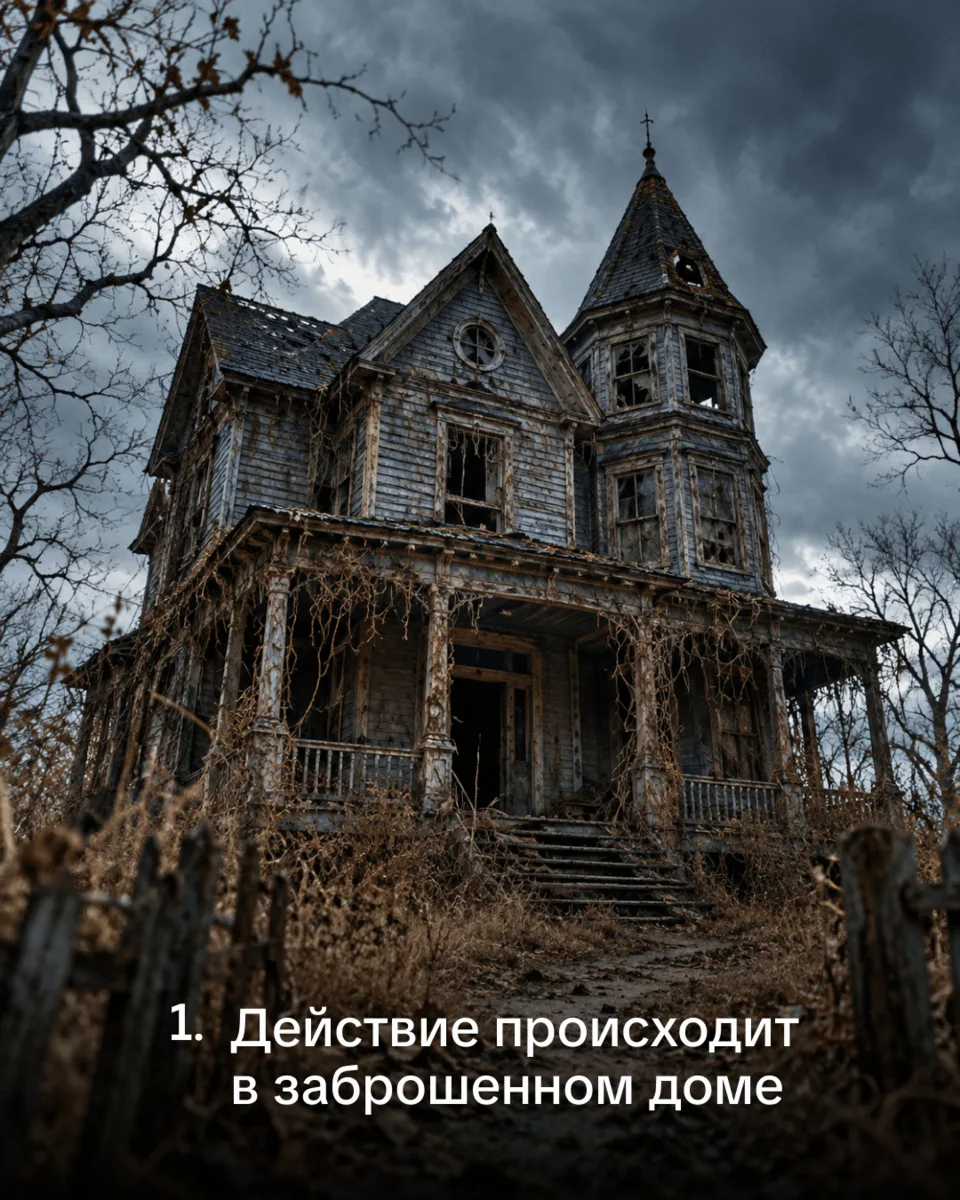 Собрали в карточках стереотипы, которые ничему не учат героев хорроров.