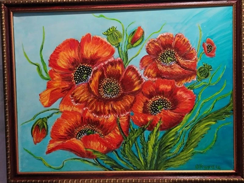 🖼Открытие выставки Ольги Курац «Моя Родина в красках»🖼
